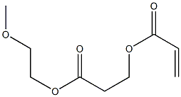 3-(Acryloyloxy)propionic acid 2-methoxyethyl ester Struktur