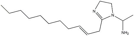 1-(1-Aminoethyl)-2-(2-undecenyl)-2-imidazoline Struktur