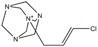 3-(3-Chloroallyl)-3-azonia-1,5,7-triazaadamantane Struktur