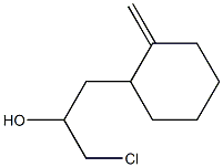 1-Chloro-3-(2-methylenecyclohexyl)propan-2-ol Struktur