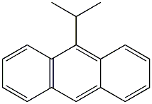 9-Isopropylanthracene Struktur