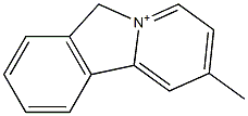 2-Methyl-6H-pyrido[2,1-a]isoindolium Struktur