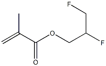 Methacrylic acid (2,3-difluoropropyl) ester Struktur