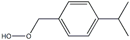 p-Cumenylmethyl hydroperoxide Struktur