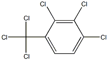 2,3,4-Trichloro-1-(trichloromethyl)benzene Struktur