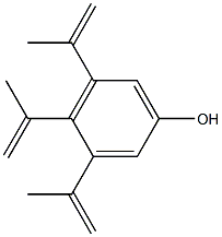 3,4,5-Triisopropenylphenol Struktur