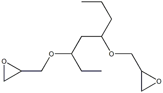 3,5-Bis(glycidyloxy)octane Struktur