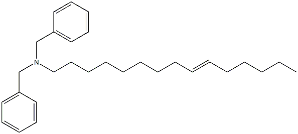 (9-Pentadecenyl)dibenzylamine Struktur