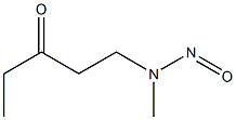 N-Methyl-N-nitroso-3-oxopentylamine Struktur