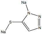 1-Sodio-5-sodiothio-1H-1,2,3-triazole Struktur