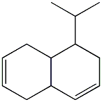 1,2,4a,5,8,8a-Hexahydro-1-isopropylnaphthalene Struktur