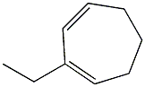 2-Ethyl-1,3-cycloheptadiene Struktur