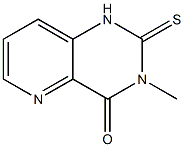 3-Methyl-1,2-dihydro-2-thioxopyrido[3,2-d]pyrimidin-4(3H)-one Struktur