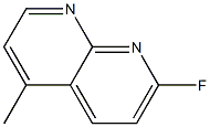 2-Fluoro-5-methyl-1,8-naphthyridine Struktur