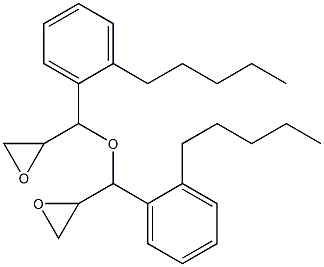 2-Pentylphenylglycidyl ether Struktur