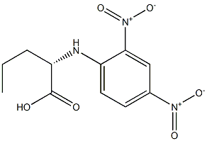 N-(2,4-Dinitrophenyl)norvaline Struktur