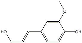 trans-Coniferyl alcohol Struktur