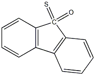 9H-Fluorene-9-thione oxide Struktur