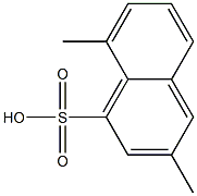 3,8-Dimethyl-1-naphthalenesulfonic acid Struktur