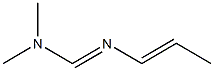 (E)-N-[(E)-Dimethylaminomethylene]-1-propen-1-amine Struktur