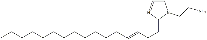 1-(2-Aminoethyl)-2-(3-hexadecenyl)-3-imidazoline Struktur