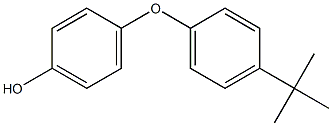 4-(4-tert-Butylphenyloxy)phenol Struktur