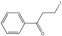 1-Phenyl-3-iodo-1-propanone Struktur