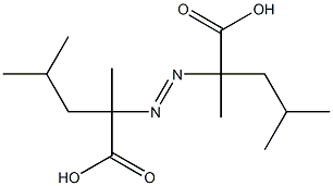 2,2'-Azobis(2,4-dimethylvaleric acid) Struktur