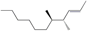 (4R,5R,E)-4,5-Dimethyl-2-undecene Struktur