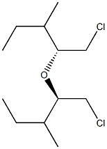 (-)-Chloromethyl[(R)-2-methylbutyl] ether Struktur