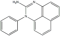 1-Phenyl-1H-perimidin-2-amine Struktur