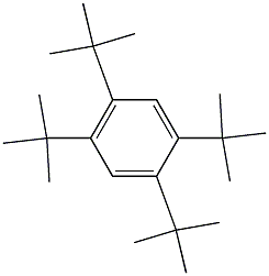 1,2,4,5-Tetra-tert-butylbenzene Struktur