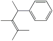 2,3-Dimethyl-4-phenyl-2-pentene Struktur