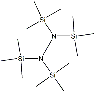 Tetrakis(trimethylsilyl)hydrazine Struktur