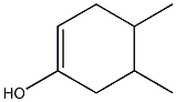 4,5-Dimethyl-1-cyclohexen-1-ol Struktur