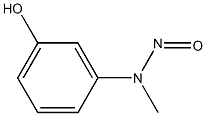 3-(Methylnitrosoamino)phenol Struktur