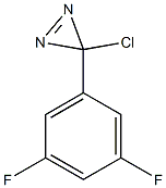 3-Chloro-3-(3,5-difluorophenyl)-3H-diazirine Struktur