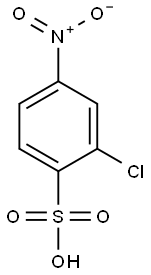 2-Chloro-4-nitrobenzenesulfonic acid Struktur