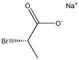 [S,(+)]-2-Bromopropionic acid sodium salt Struktur