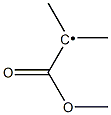 1-Methyl-1-(methoxycarbonyl)ethyl radical Struktur