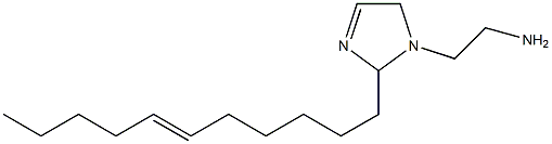 1-(2-Aminoethyl)-2-(6-undecenyl)-3-imidazoline Struktur