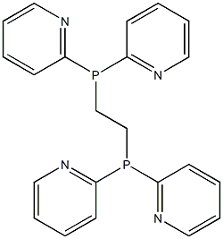 1,2-Bis[di(2-pyridinyl)phosphino]ethane Struktur