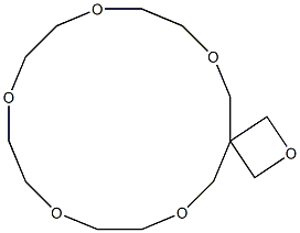 2,6,9,12,15,18-Hexaoxaspiro[3.15]nonadecane Struktur