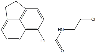 1-(Acenaphthen-5-yl)-3-(2-chloroethyl)urea Struktur