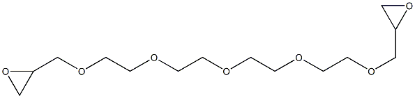 1,11-Bis(oxiranylmethoxy)-3,6,9-trioxaundecane Struktur