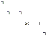 Scandium pentathallium Struktur