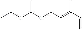 1-(1-Ethoxyethoxy)-3-methyl-2,4-pentadiene Struktur