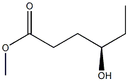 (R)-4-Hydroxyhexanoic acid methyl ester Struktur