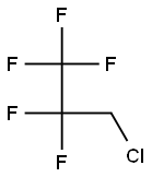 3-Chloro-1,1,1,2,2-pentafluoropropane Struktur