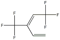 3-(Trifluoromethyl)-1,1,1-trifluoro-2,4-pentadiene Struktur